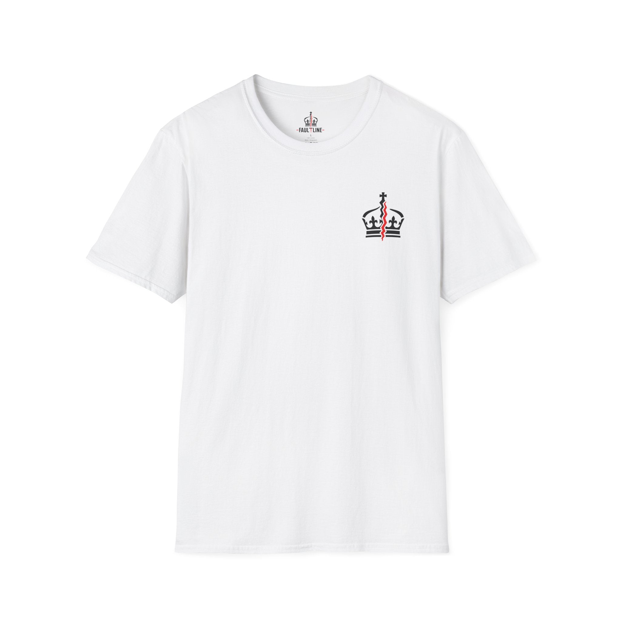 FAULTLINE logo Tee