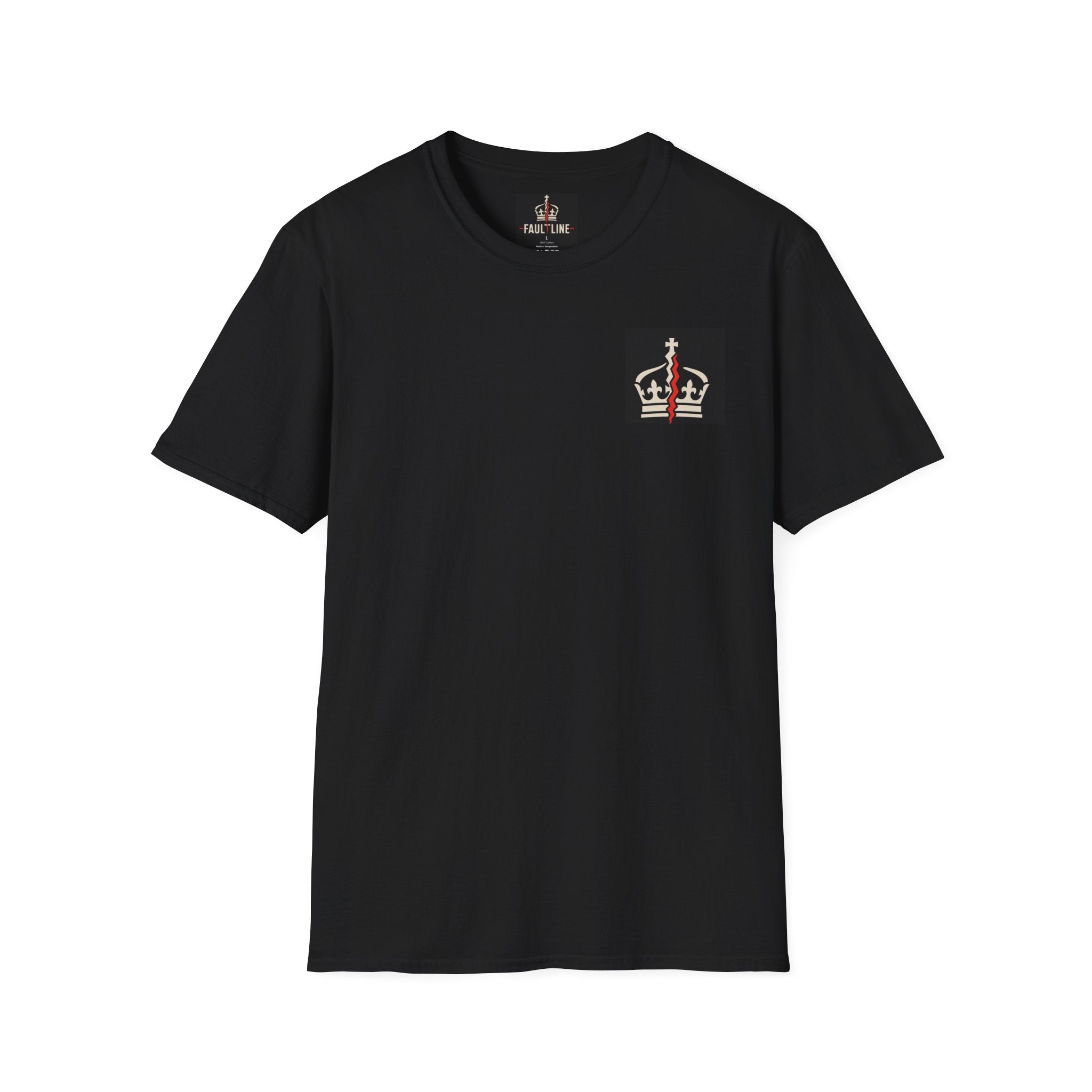 FAULTLINE logo Tee